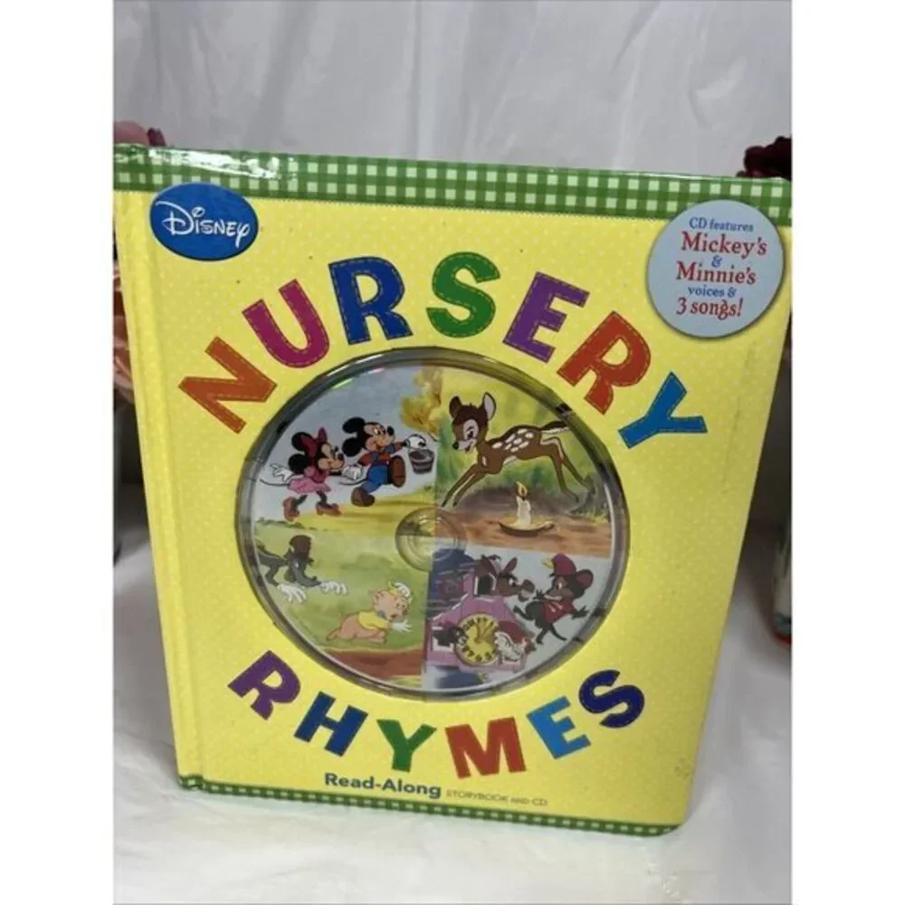 Disney‎ Nursery Rhymes Read-Along Storybook and CD